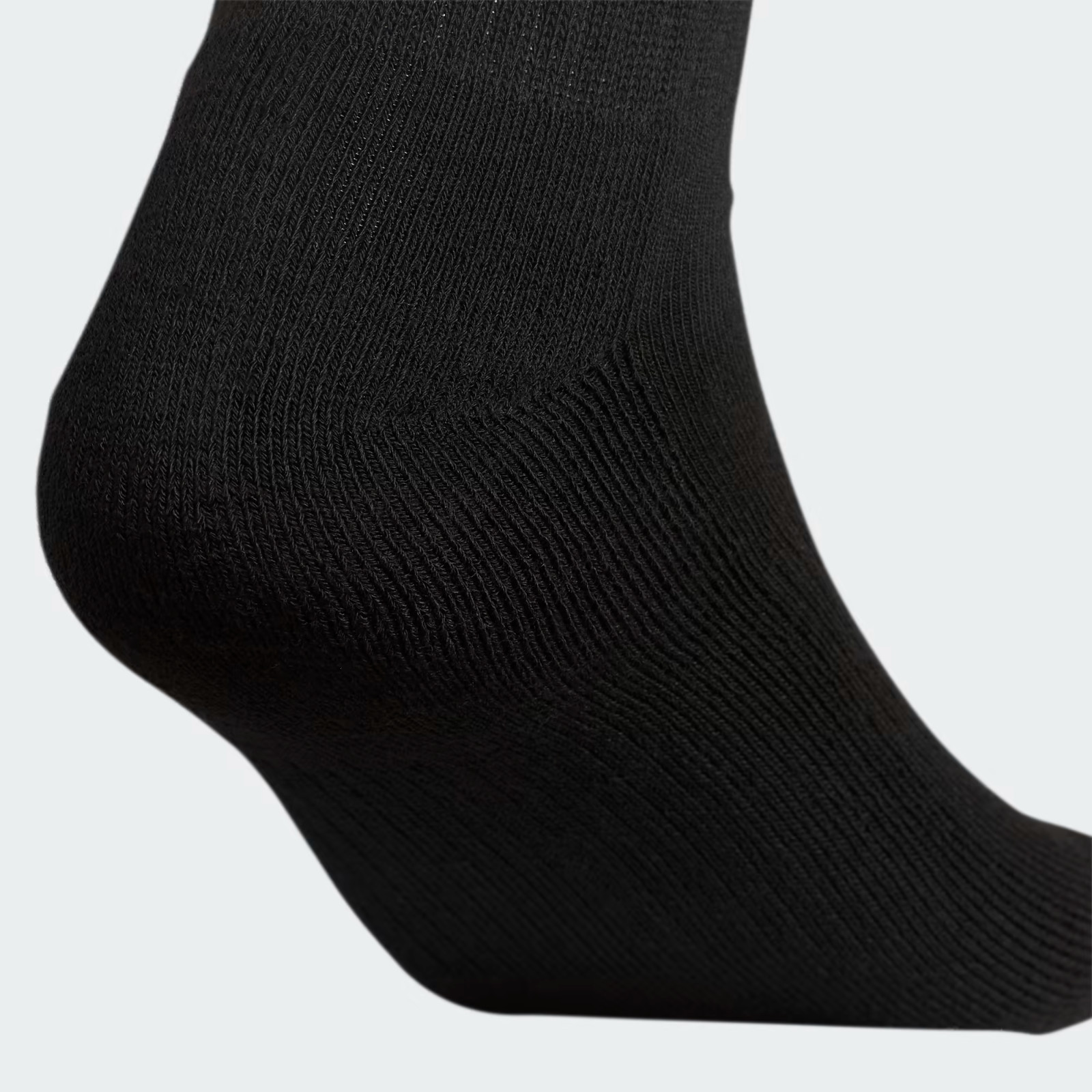adidas Athletic Cushioned Climalite Crew Socks, Black (6 Pair)