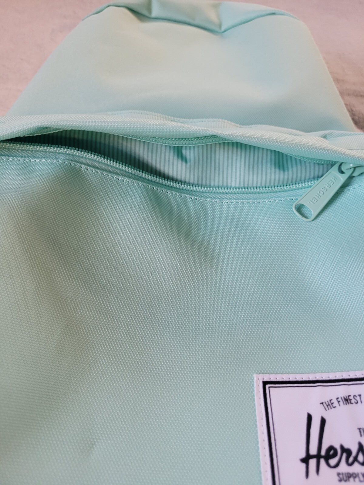 Herschel Supply Co Miller Backpack Aqua Green Padded Shoulder Straps Durable