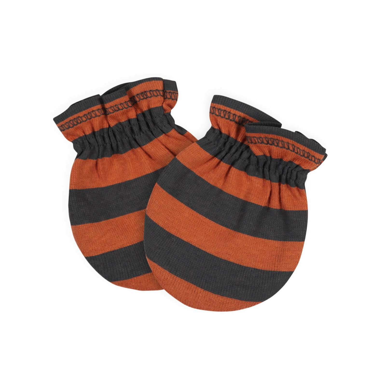 Gerber Baby Boys 4 Pack Organic Cotton Mittens Size 0-3 Months NEW Fox Cute