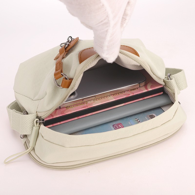 Crossbody Bag for Womens Small Nylon Lightweight Casual Purses for Travel Daily