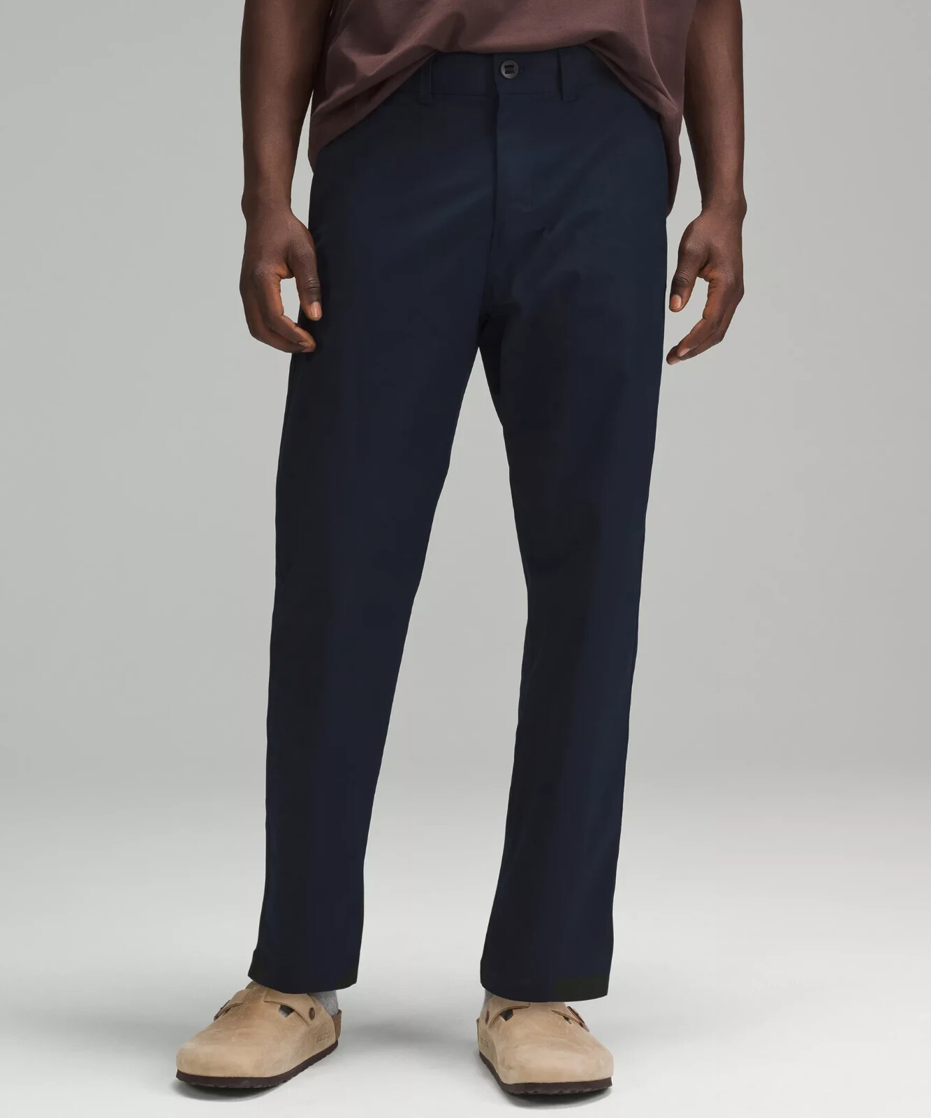 lululemon Relaxed-Tapered Smooth Twill Trouser 27″ True Navy Size 34. LM5AN1S