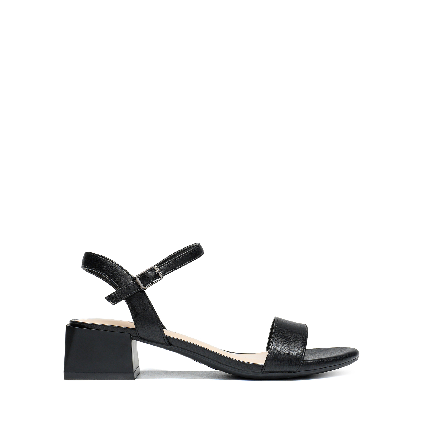 Women Heeled Sandals Low Chunky Heels Wedding Party Office Work Dress Sandals