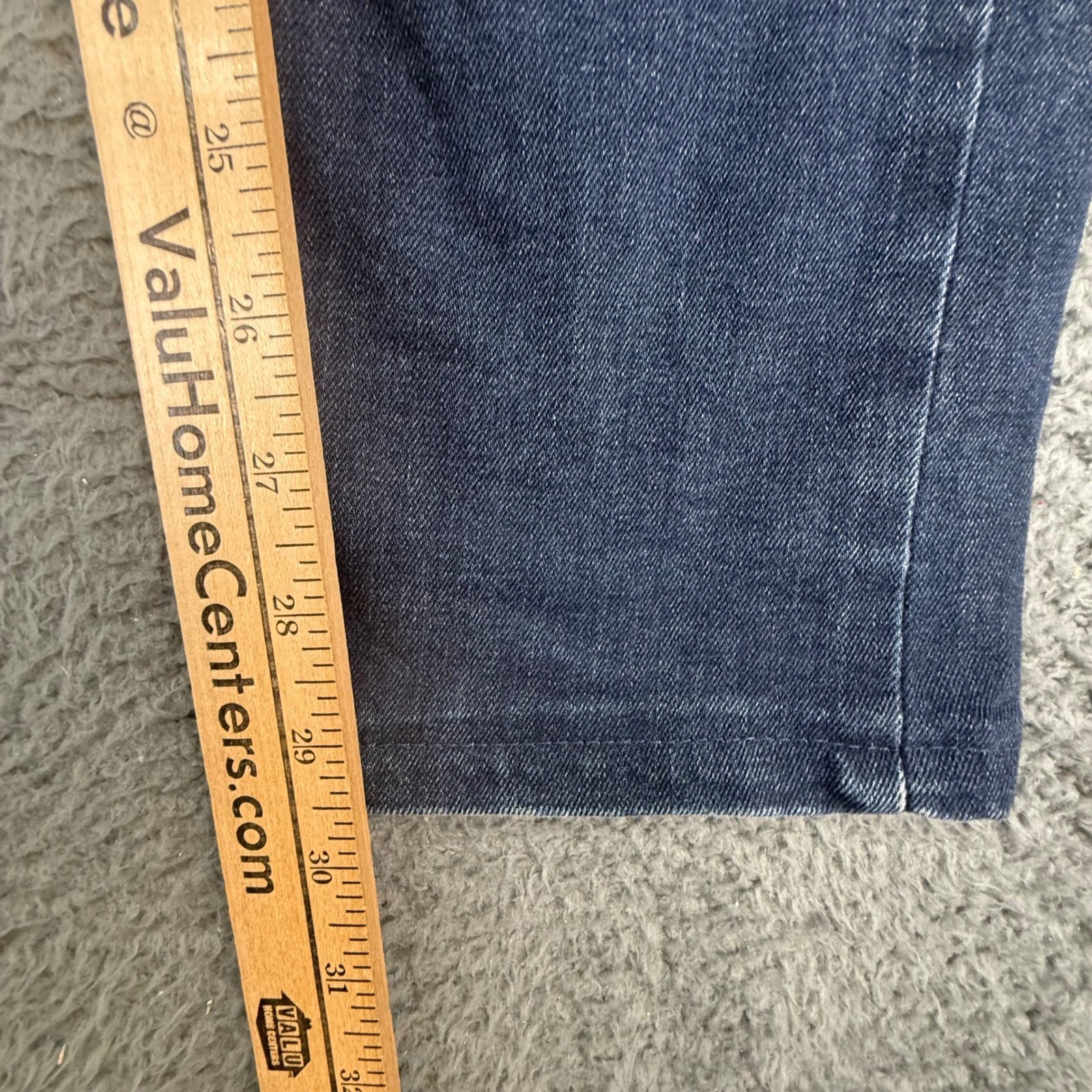 Levi’s 512 Slim Taper Jeans Mens 34×29.5 Blue Dark Wash All Seasons Tech Stretch