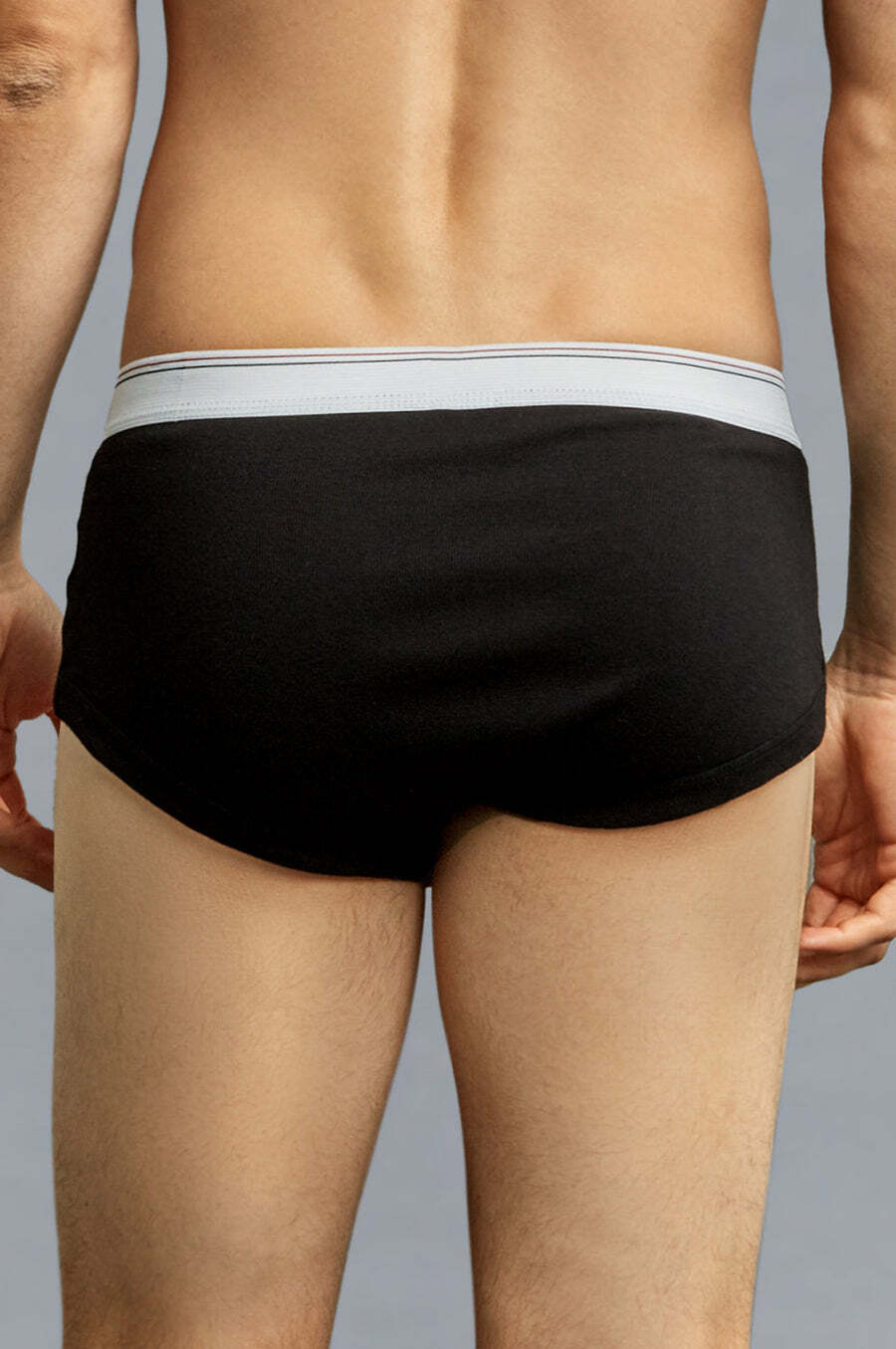 3/6 pc pack Men Solid Colors Briefs Breathable Cotton Underwear Old Fashion #340