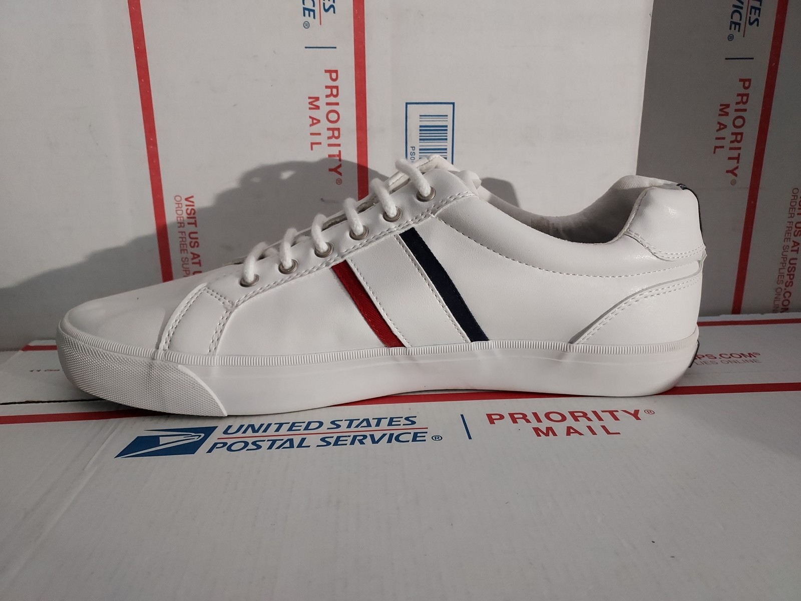Men’s Nautica Avery White Low Cut Oxford Shoes size mens 12 – #319