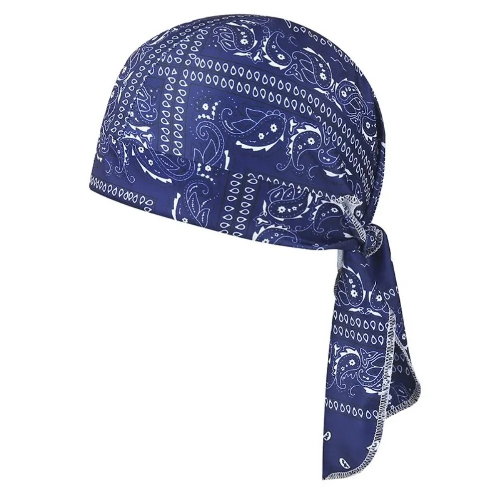 Elastic Motorcycle Wrap Biker Du Bandana Paisley Doo Rag Head Skull Cap Durag