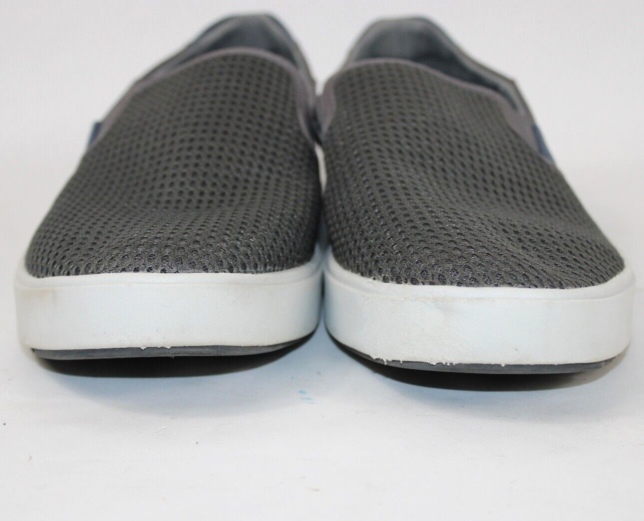 OluKai Lae’ahi Mens Size 12 Blue Depth Shoes Blue Mesh Slip On Sneakers EXC