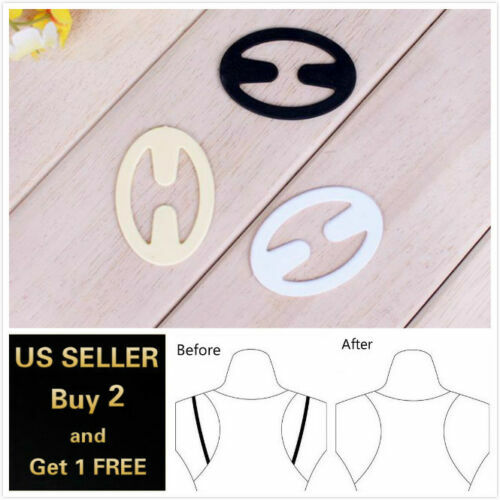 Cleavage Control Holder Clips Hide Bra Clasp Strap Buckle Adjust Converter