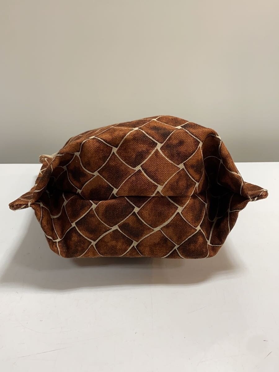 BOTTEGA VENETA Woven Print Tote Bag Canvas BRW