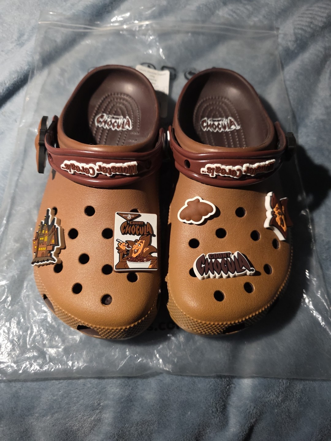 Crocs W8 M6 Count Chocula Classic Clog – Mocha General Mills Cereal Brown 80s