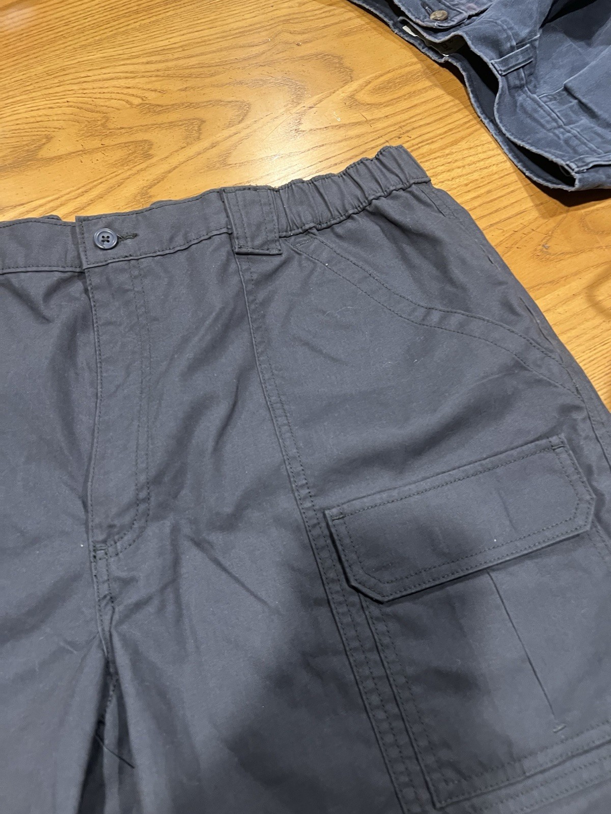 Men’s Savane Gray Shorts W38” Inseam 7” Length 18.5”