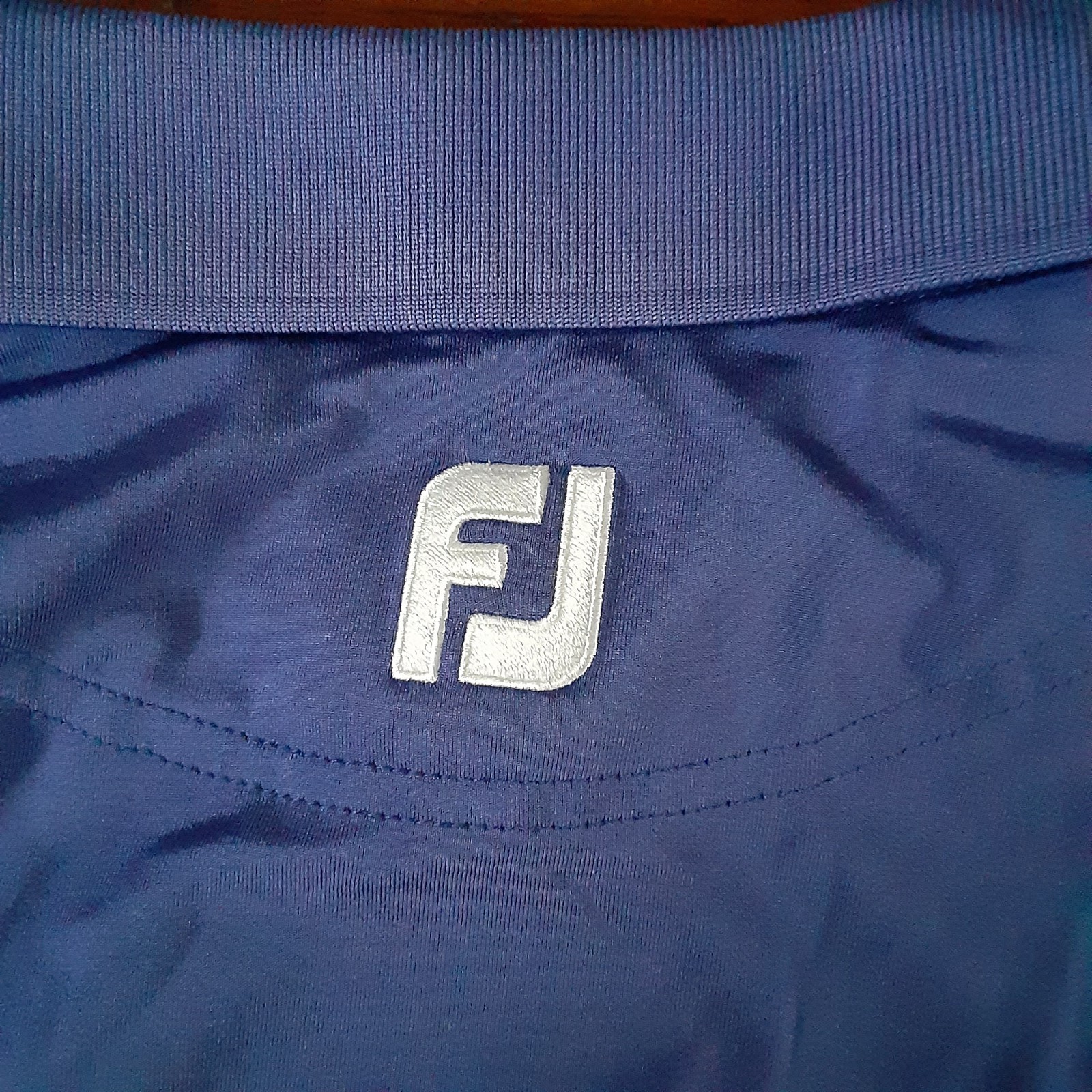 Foot Joy FJ Golf Polo Performance Shirt Men’s XL Blue Short Sleeve