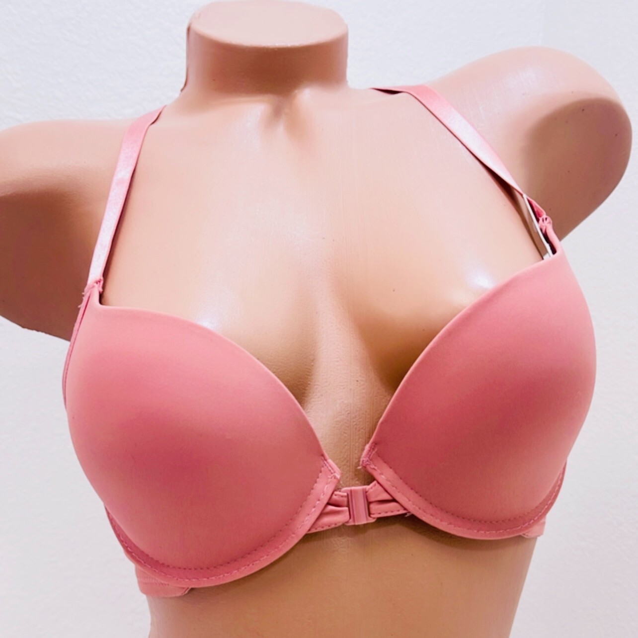 3-6 Bras T-Shirt Racer Back Soft Lace Open Front No padding Underwire 32B-40C