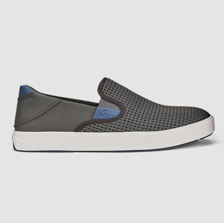 NEW 100% OluKai Lae‘ahi Men’s Slip On Shoes Pavement Breathable Casual Sneakers
