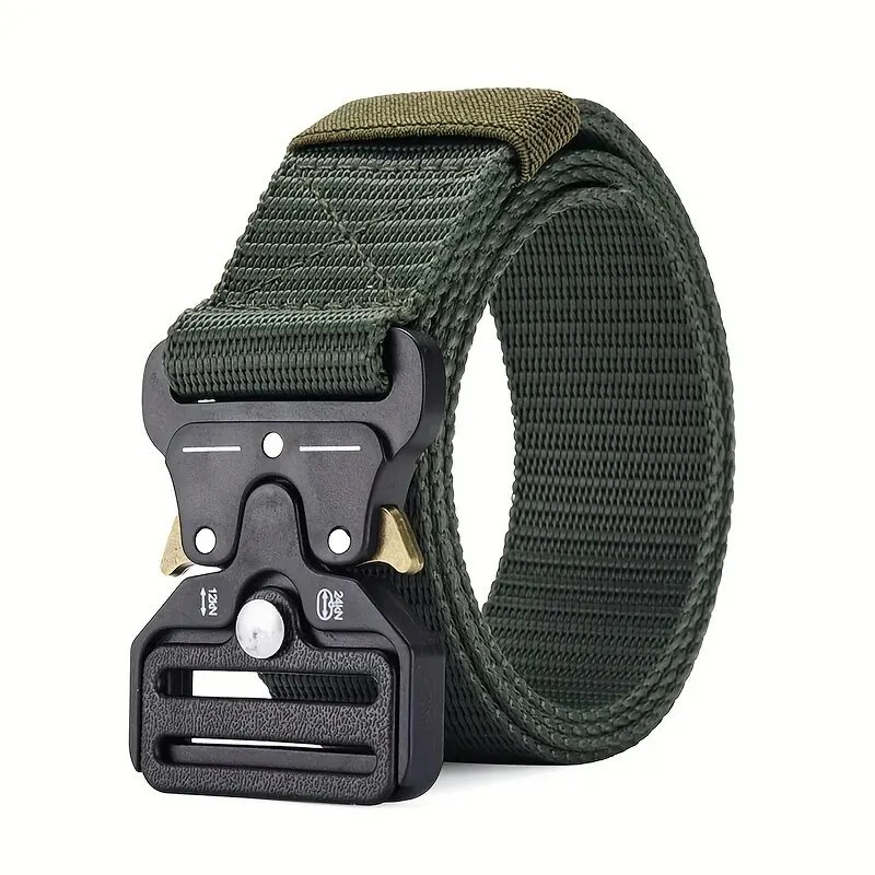MEN Casual Military Tactical Army Adjustable Quick Release Belts Pants Waistband