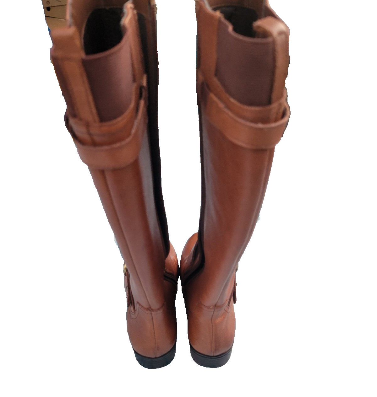 Naturalizer N5 comfort extra wide calf- brown boots