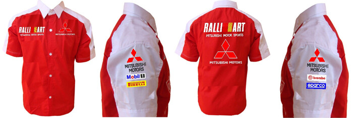 Mitsubishi Motorsport Racing Fan Shirt S-M-L-XL-XXL-XL-4XL-5XL-6XL or 7XL