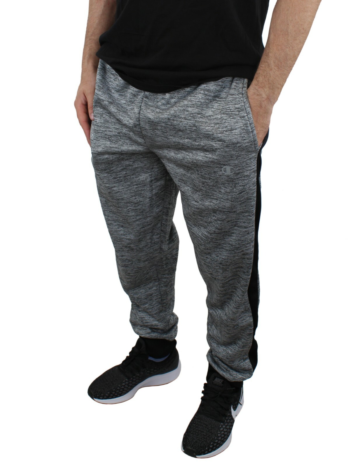 Champion Performance Men’s Jogger Sweatpants Gym Workout Side Striped Pants