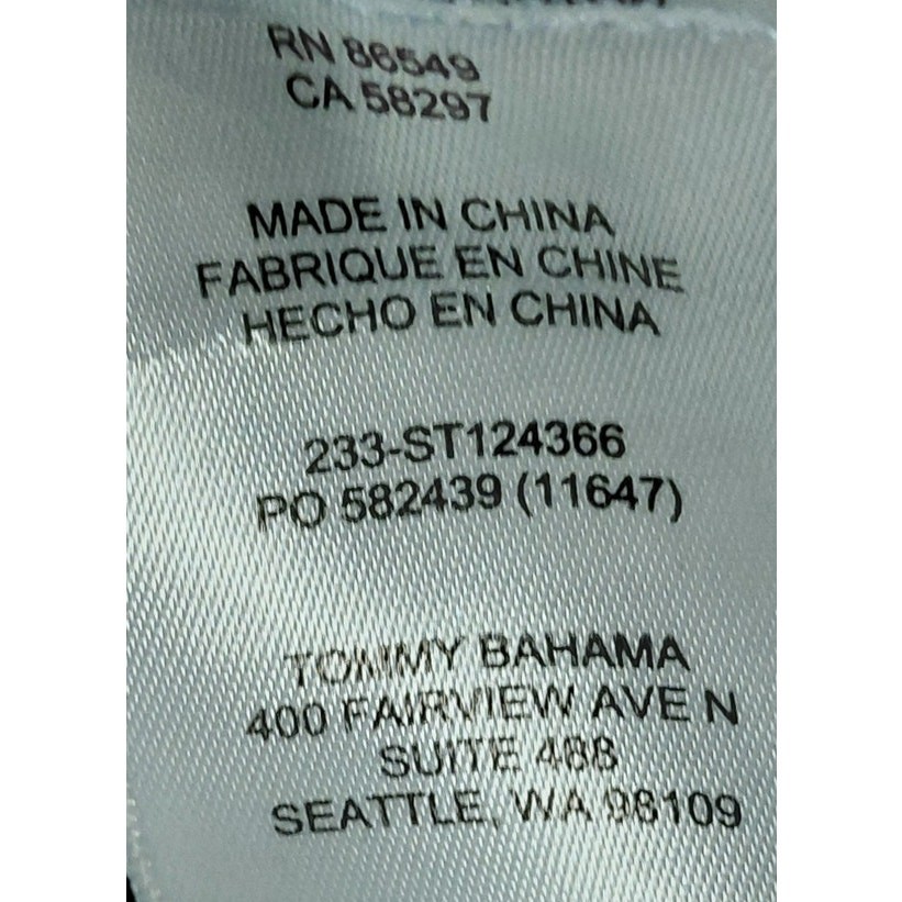 Tommy Bahama Blue Denim Jeans Mid (10-12 in) Classic Men