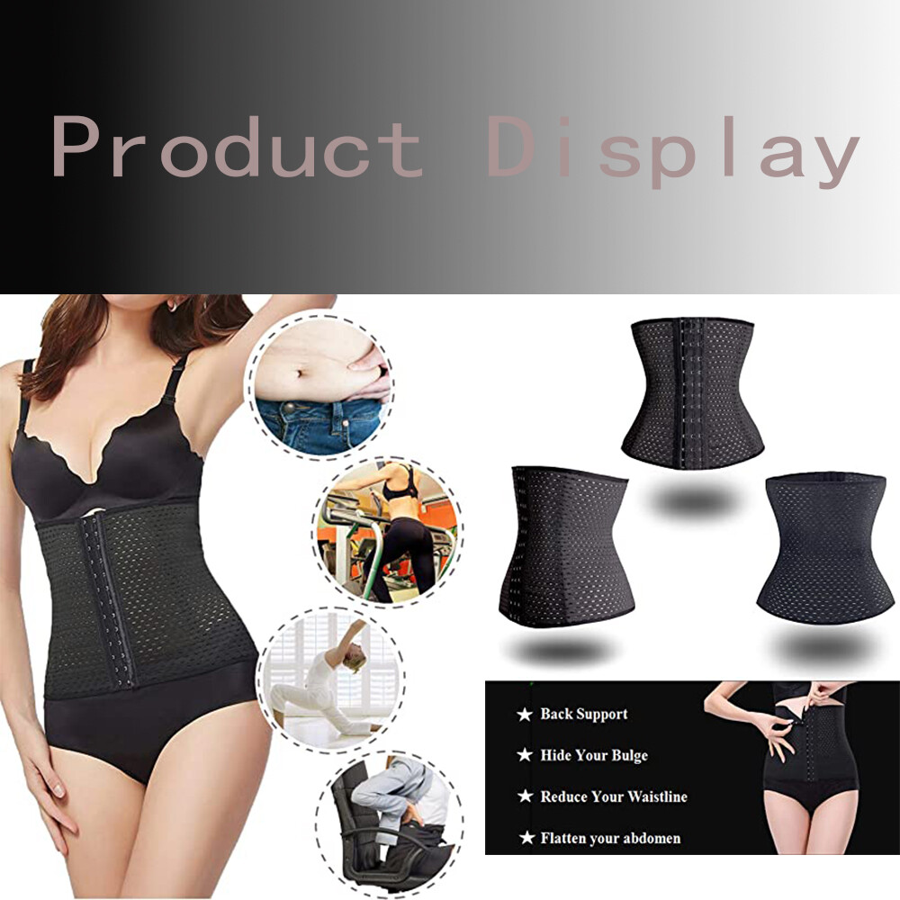 Corset Waist Trainer Training Shaper Body Shapewear Underbust Cincher Tummy Belt
