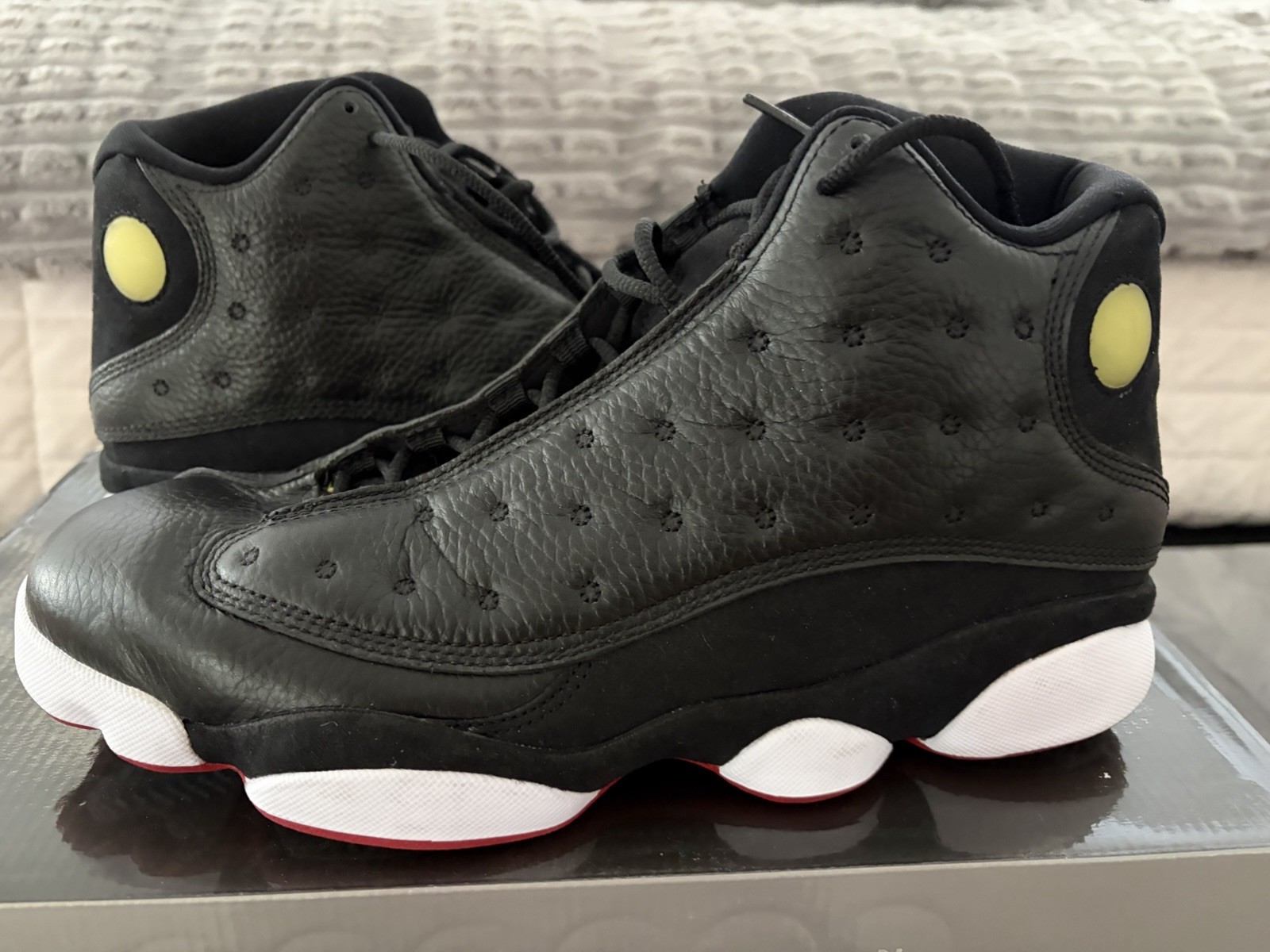 Jordan Air Jordan 13 XIII Retro 2011 Playoff Black/Red 414571-001