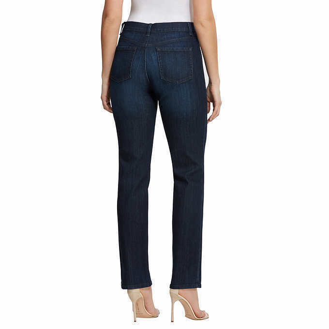 Gloria Vanderbilt Ladies’ Amanda Denim Jeans – DARK BLUE PORTLAND (Select Size)