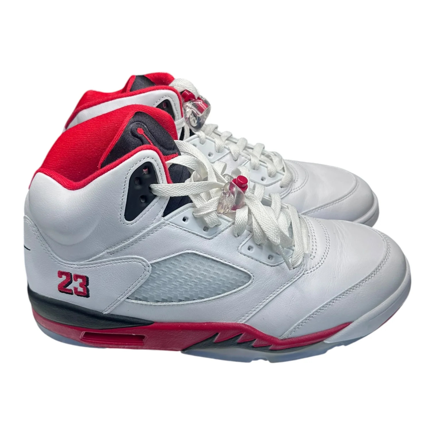 Jordan 5 Retro Fire Red Black Tongue (2025) Size 11 – Used/Worn