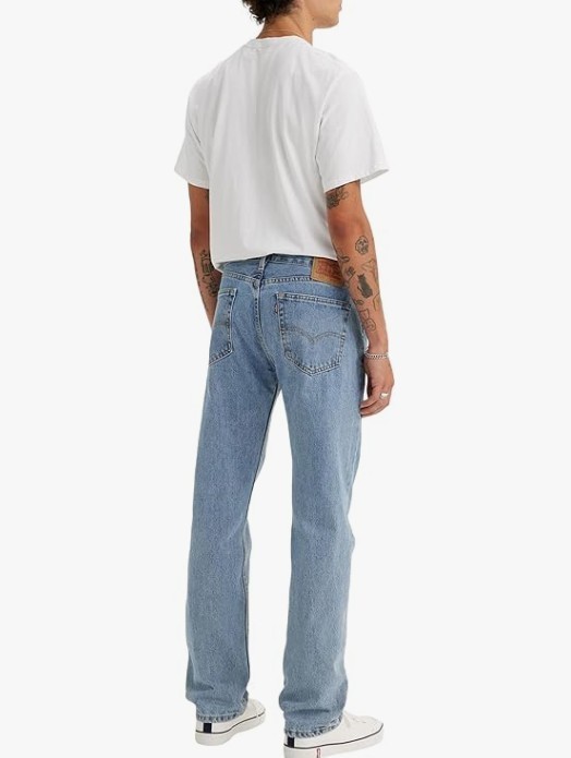 Levi’s® 505® Men’s Regular Fit Jeans Light-Stonewash, 36W x 30L. NEW SEALED!!!