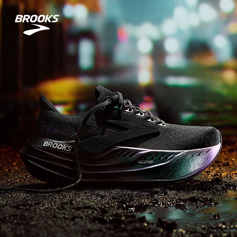 Brooks Glycerin Max Men Running Shoe Athletic Sneaker Aurora Black