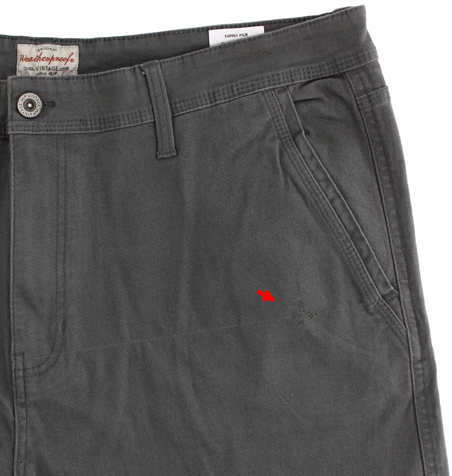 Weatherproof Vintage Flex Utility Pants Mens Relaxed Fit Stretch 5-Pocket Canvas