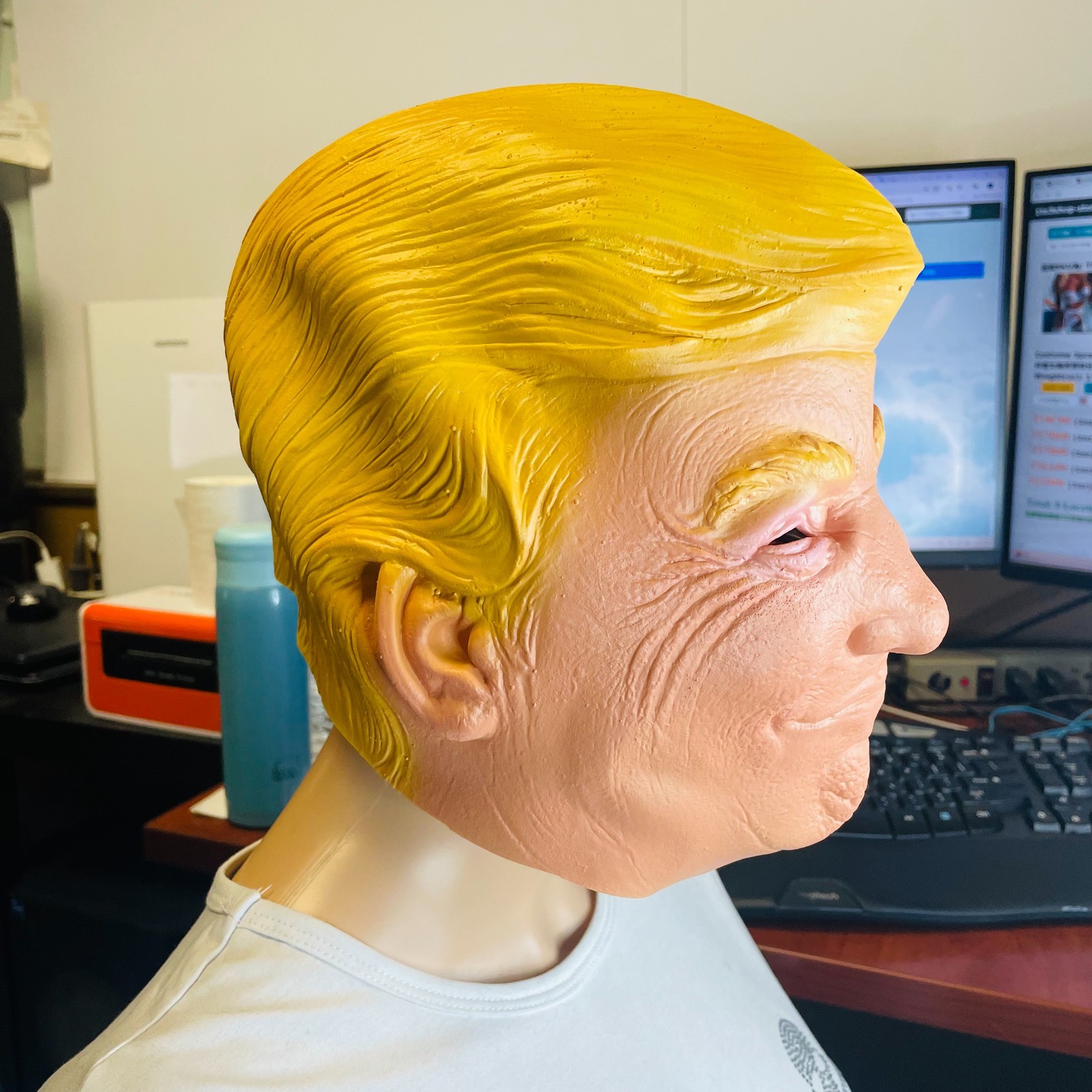 Donald Trump President Funny Latex Mask For Halloween Costume Cosplay Party