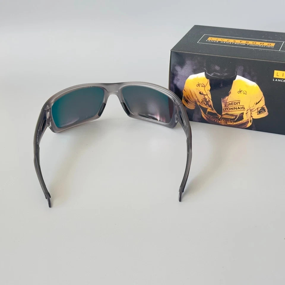 Oakley Turbine OO9263 Grey Smoke Frame Prizm Ruby Polarized Sunglasses