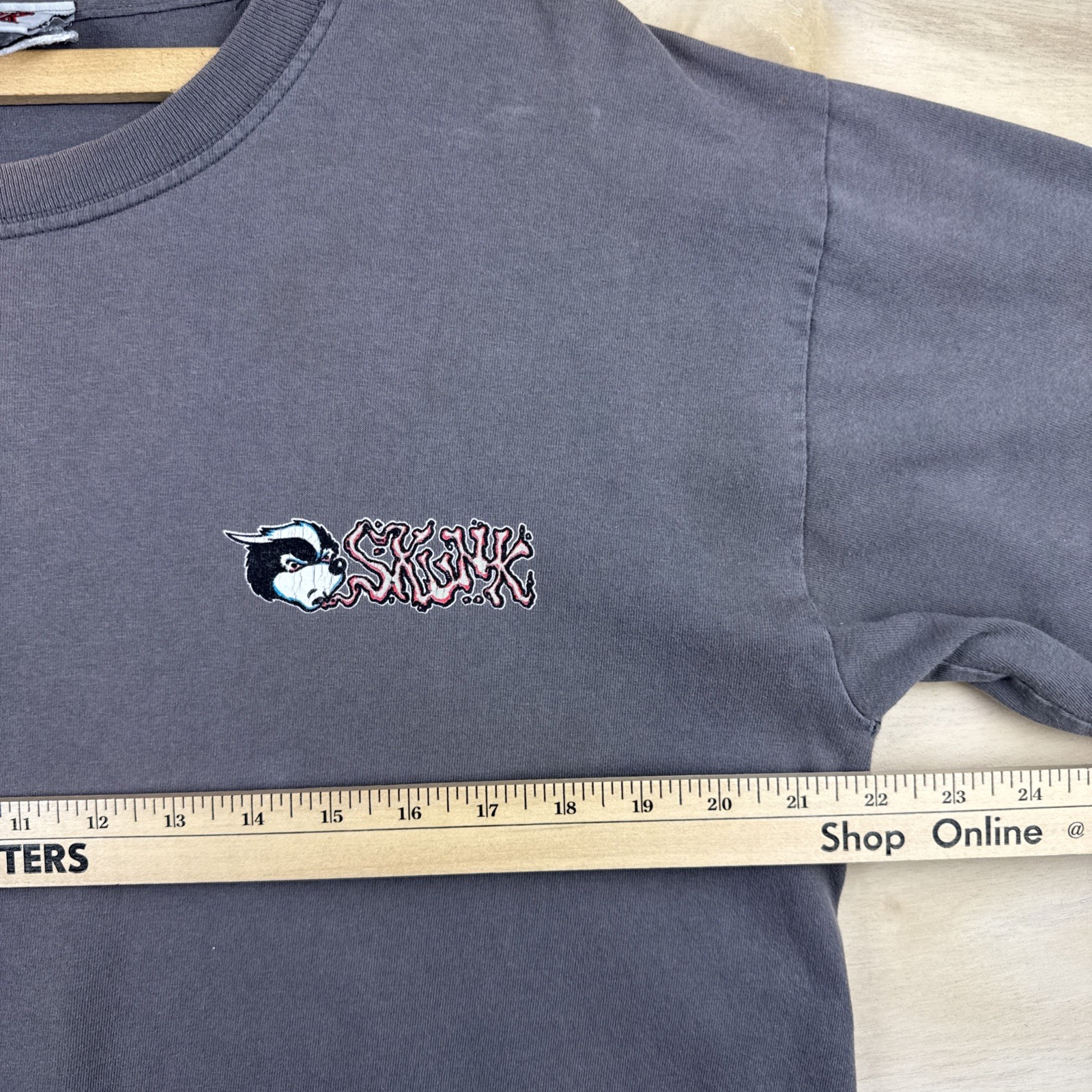 Vintage 90s Skunk Street Wear McDonalds Chronic Weed Skater Shirt Sz XL