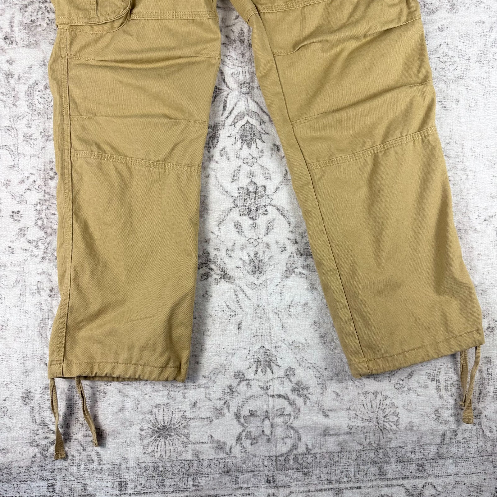 Carhartt WIP Cargo Pants Mens 32 Beige Tan Military Utility Workwear Cotton
