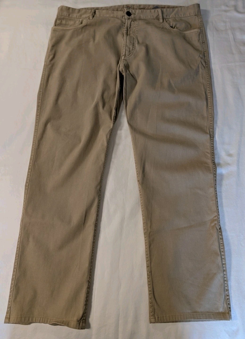 Faherty Reserve Twill 5 Pocket Pants Khaki Tan Desert Beige Mens 38×30