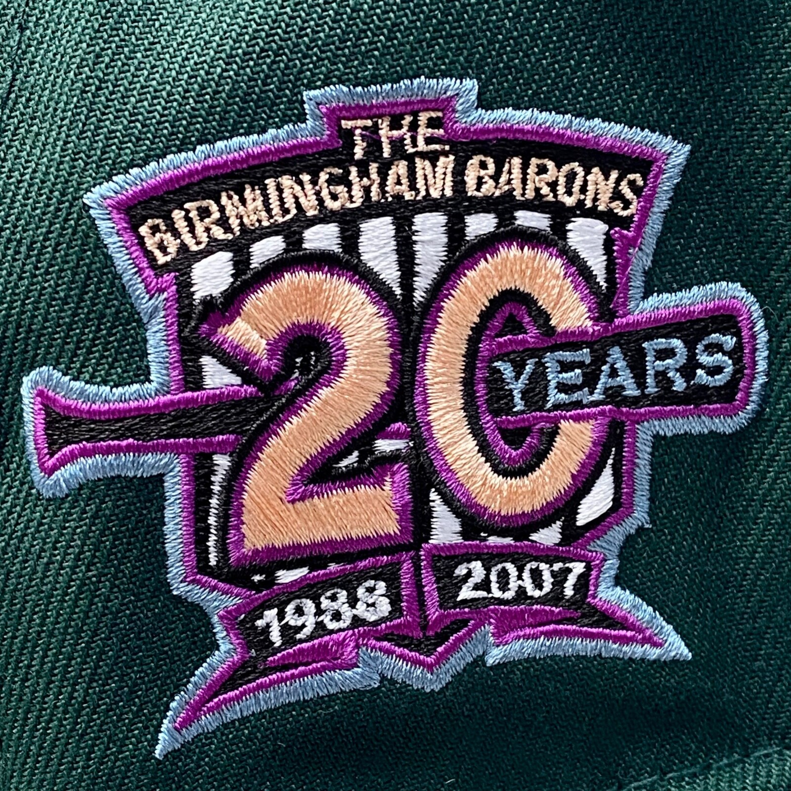 Birmingham Barons New Era 59FIFTY 2 Tone Corduroy Exclusive Fitted Cap Hat 7 5/8