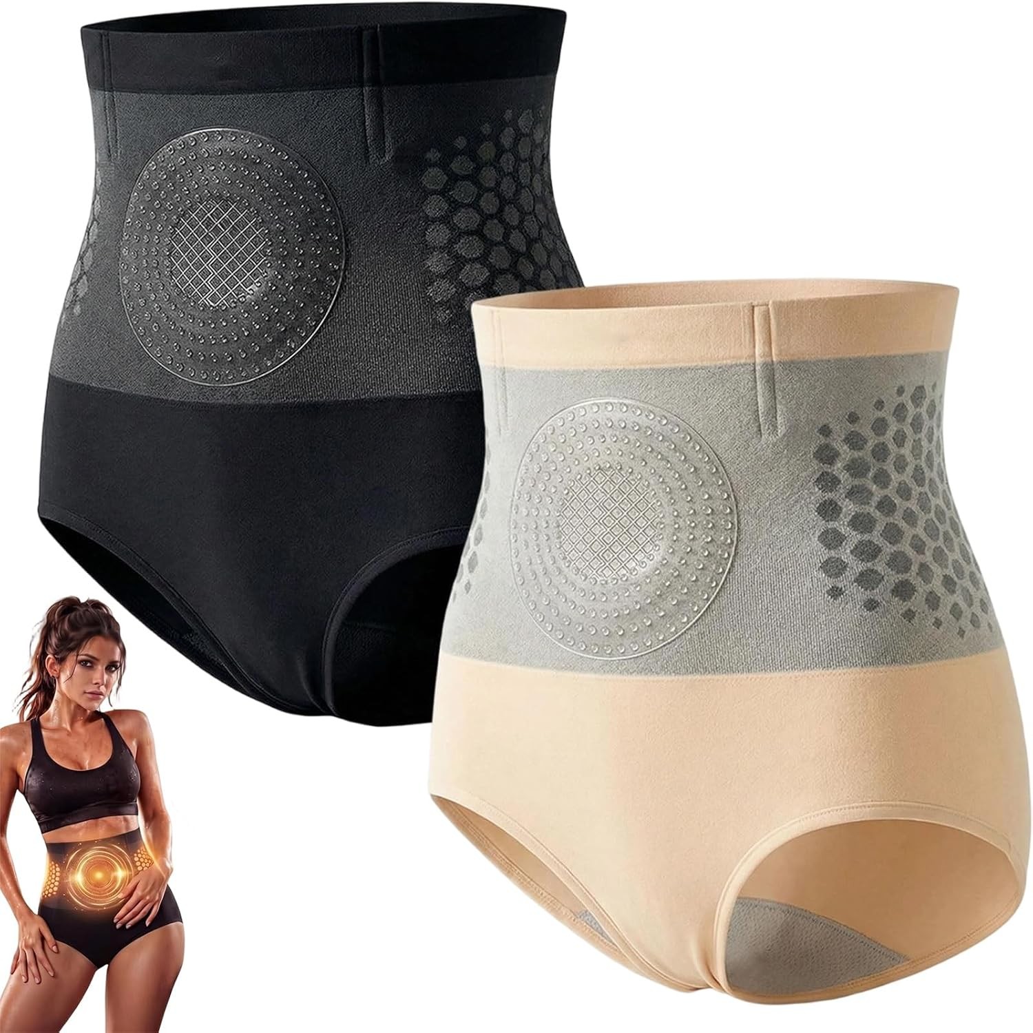 4-in-1 Micro-Particle Sculpting Fat-Burn Shorts