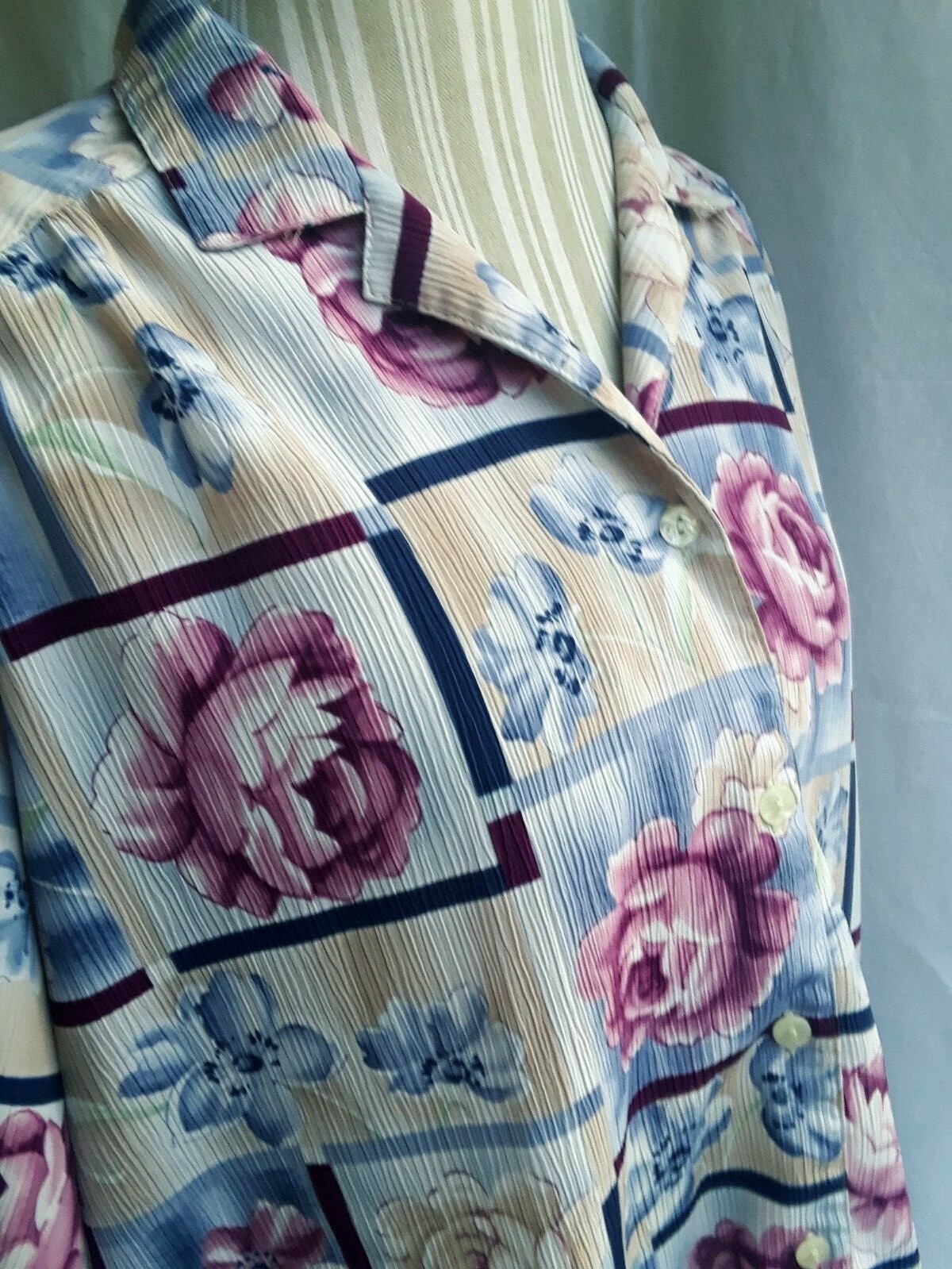 Allison Daley II size 22 woman’s button down shirt, short sleeves TA1-8