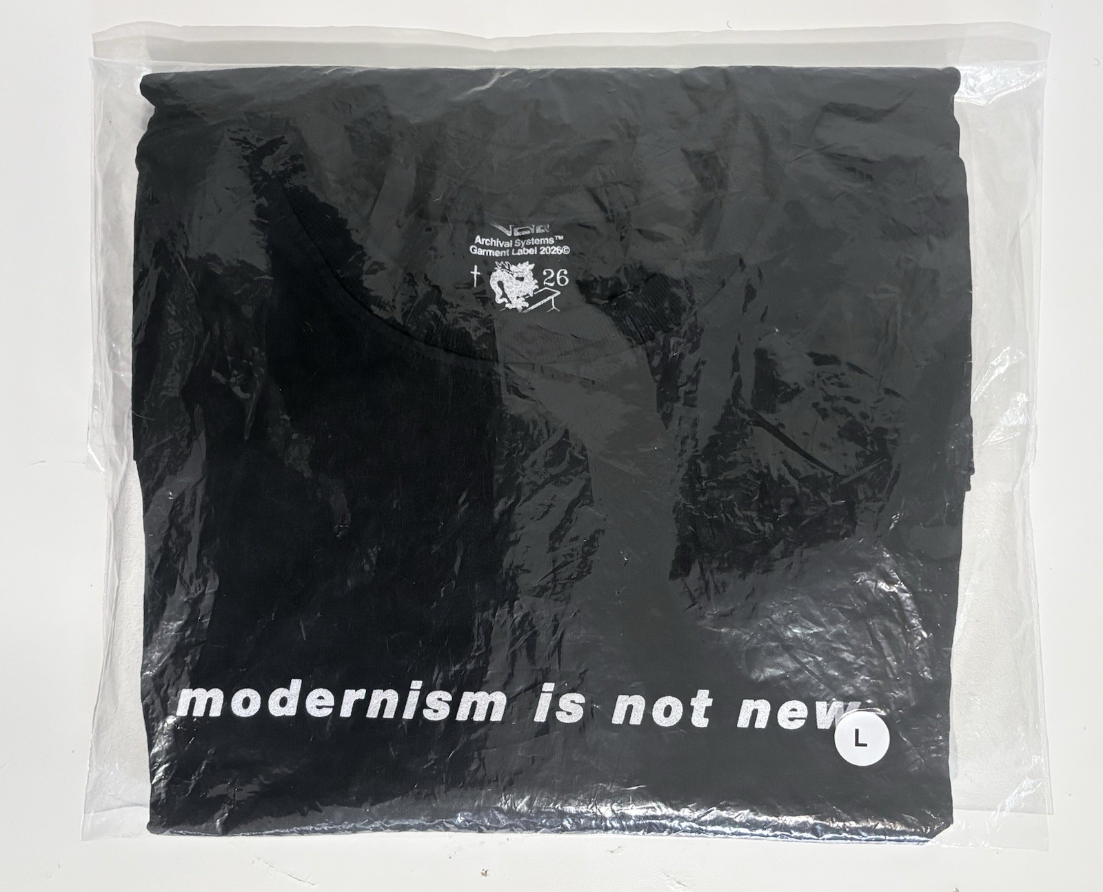 VAA Virgil Abloh ‘Modernism’ Tee | Black | Size L | DS | LA Pop-Up Exclusive