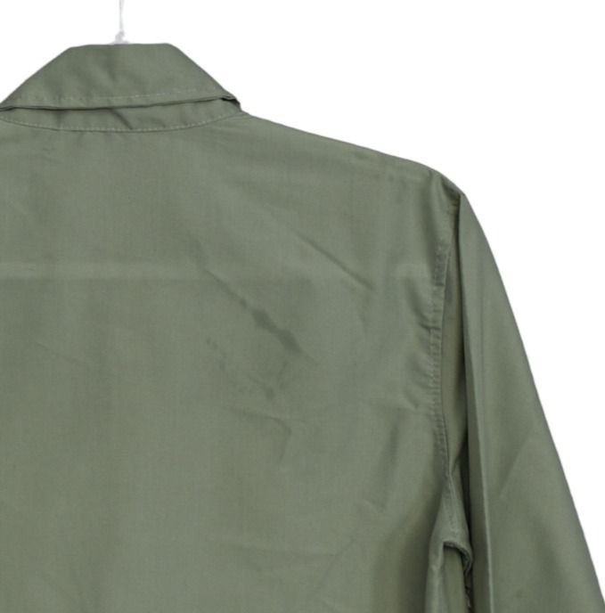 BYC Homme Size S Mens Green Long Sleeve Button-Up Shirt