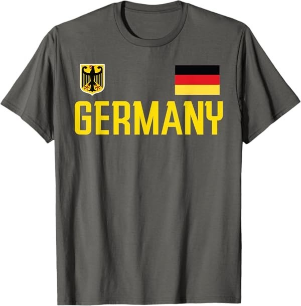 Germany Flag Deutschland Football Soccer Fan Men Women T-Shirt