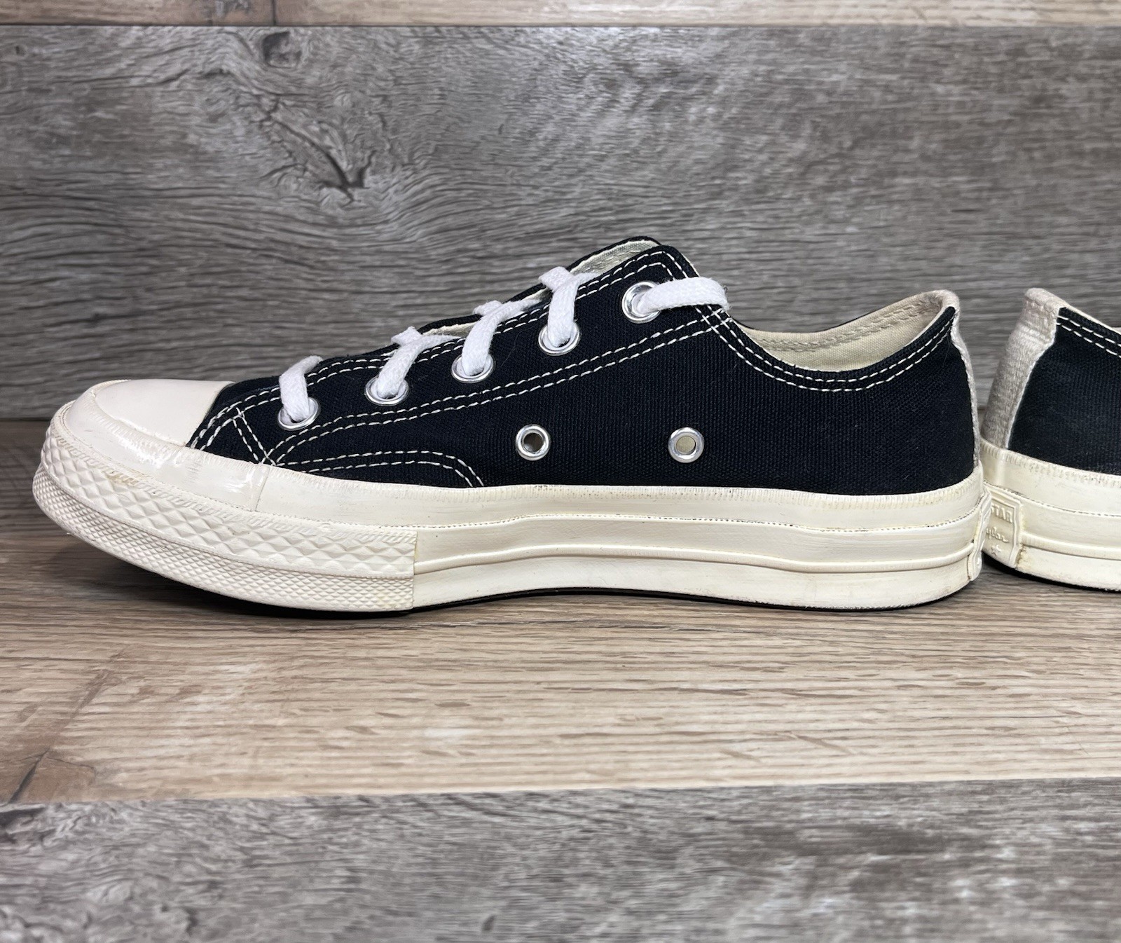 Converse All Star x Comme des Garcons Sneakers Men 4/Women 6 Low Chuck Taylors