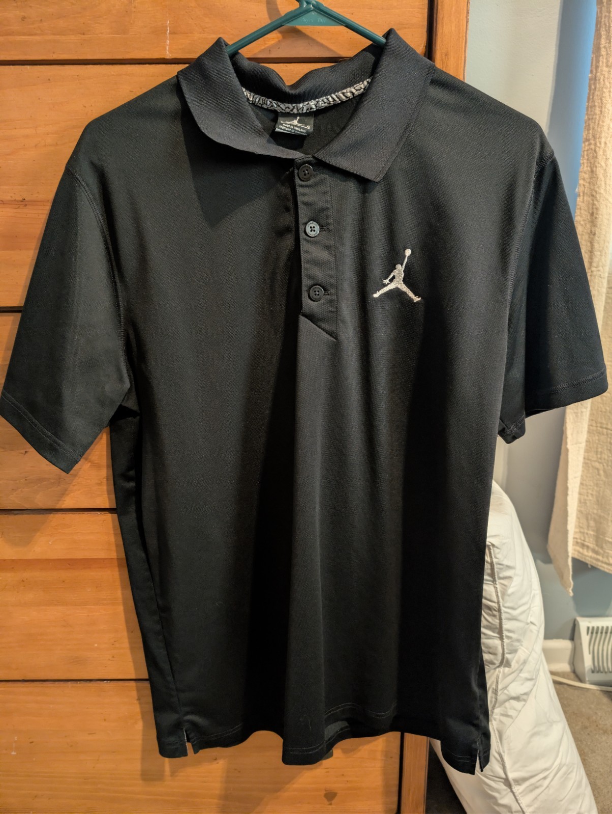 Jordan Golf Polo Size L Black