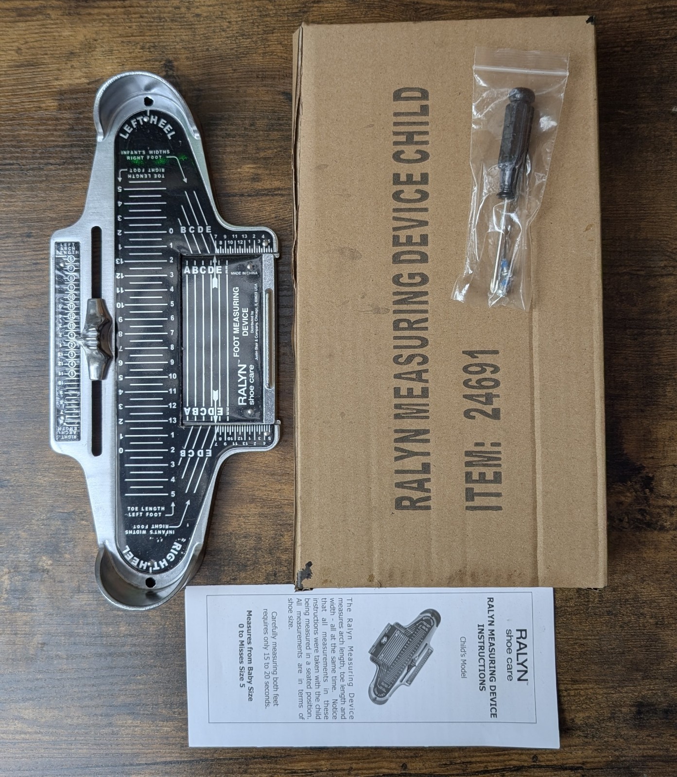 RALYN Foot Measuring Device Child 24691