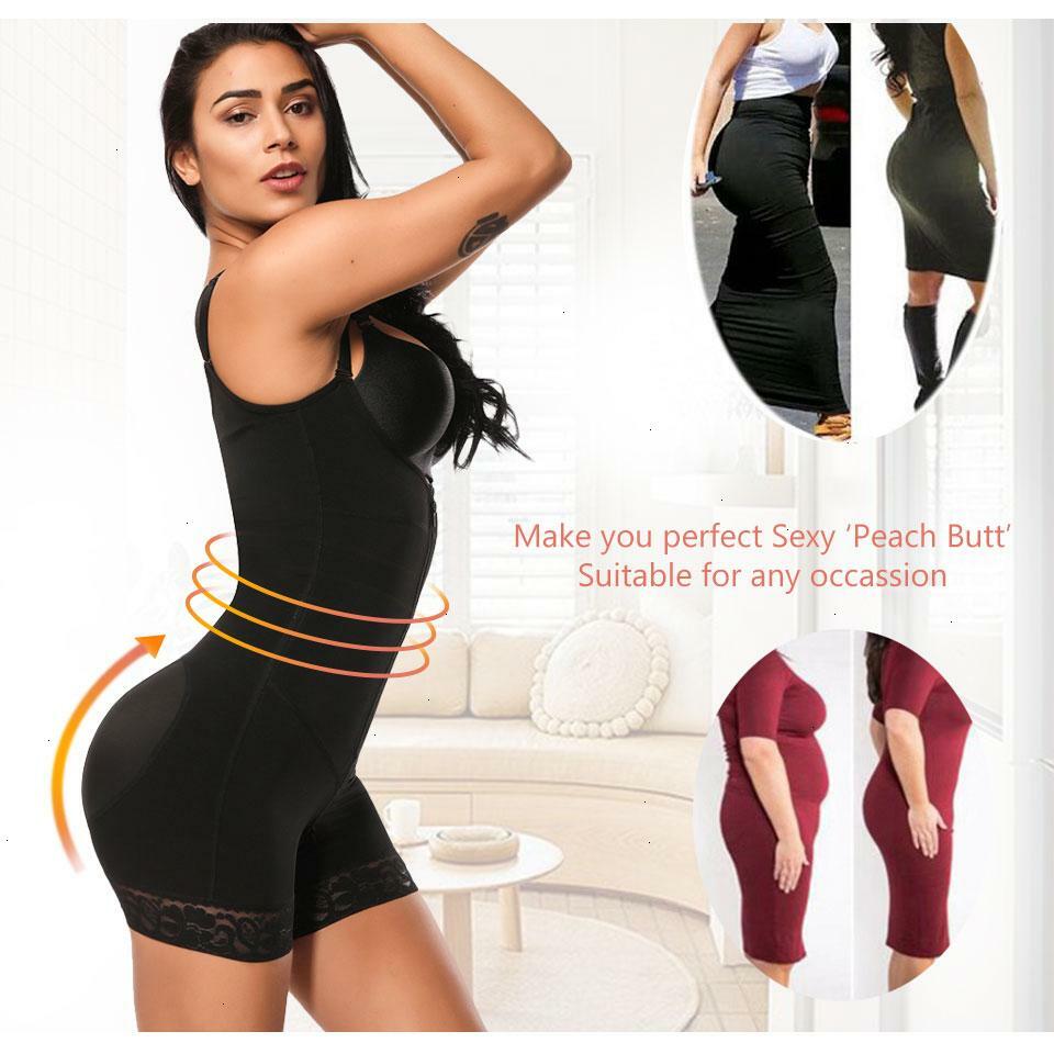 Fajas Colombianas Reductoras Abdomen Post Surgery Para Mujer Body Shaper Corset