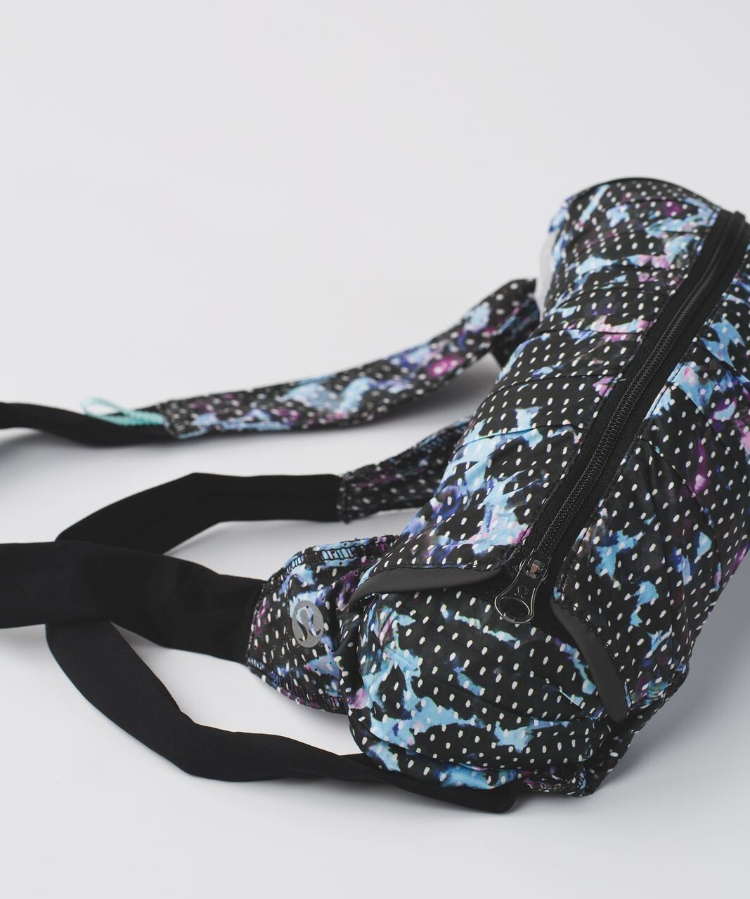 Lululemon 8 Back Pack It Wind Jacket Floral Sport Tranquil Blue Multi W4H45S