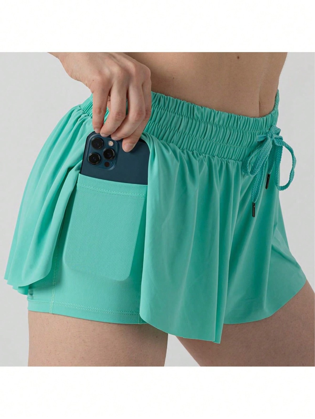 “SALE” Flowy Butterfly High Waisted Athletic Shorts For Women Yoga Gym Tennis