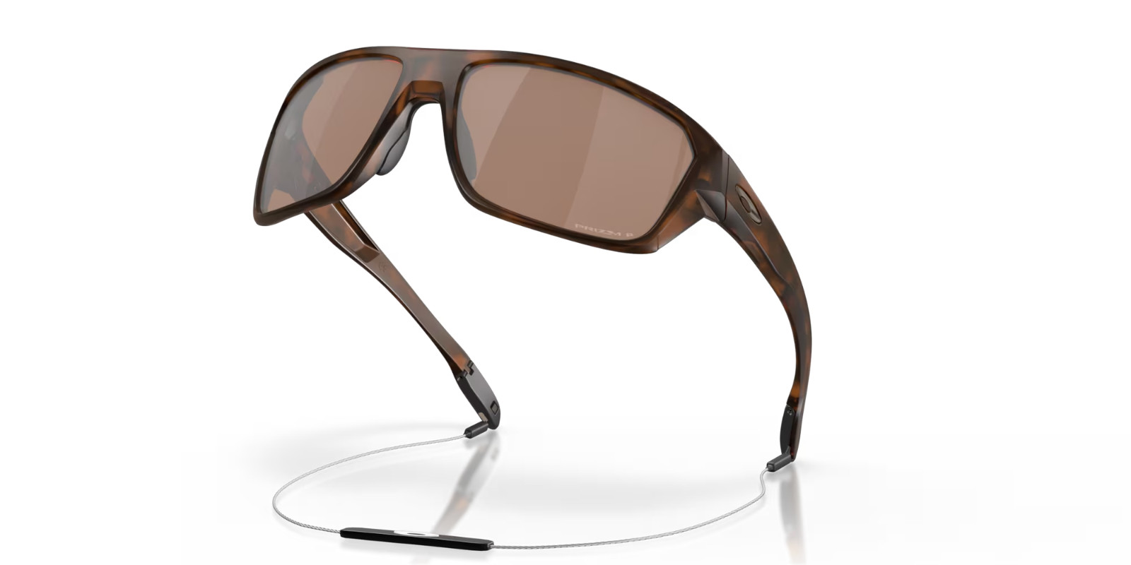 Oakley SPLIT SHOT Matte Tortoise POLARIZED PRIZM Tungsten Lens Sunglass 9416-03
