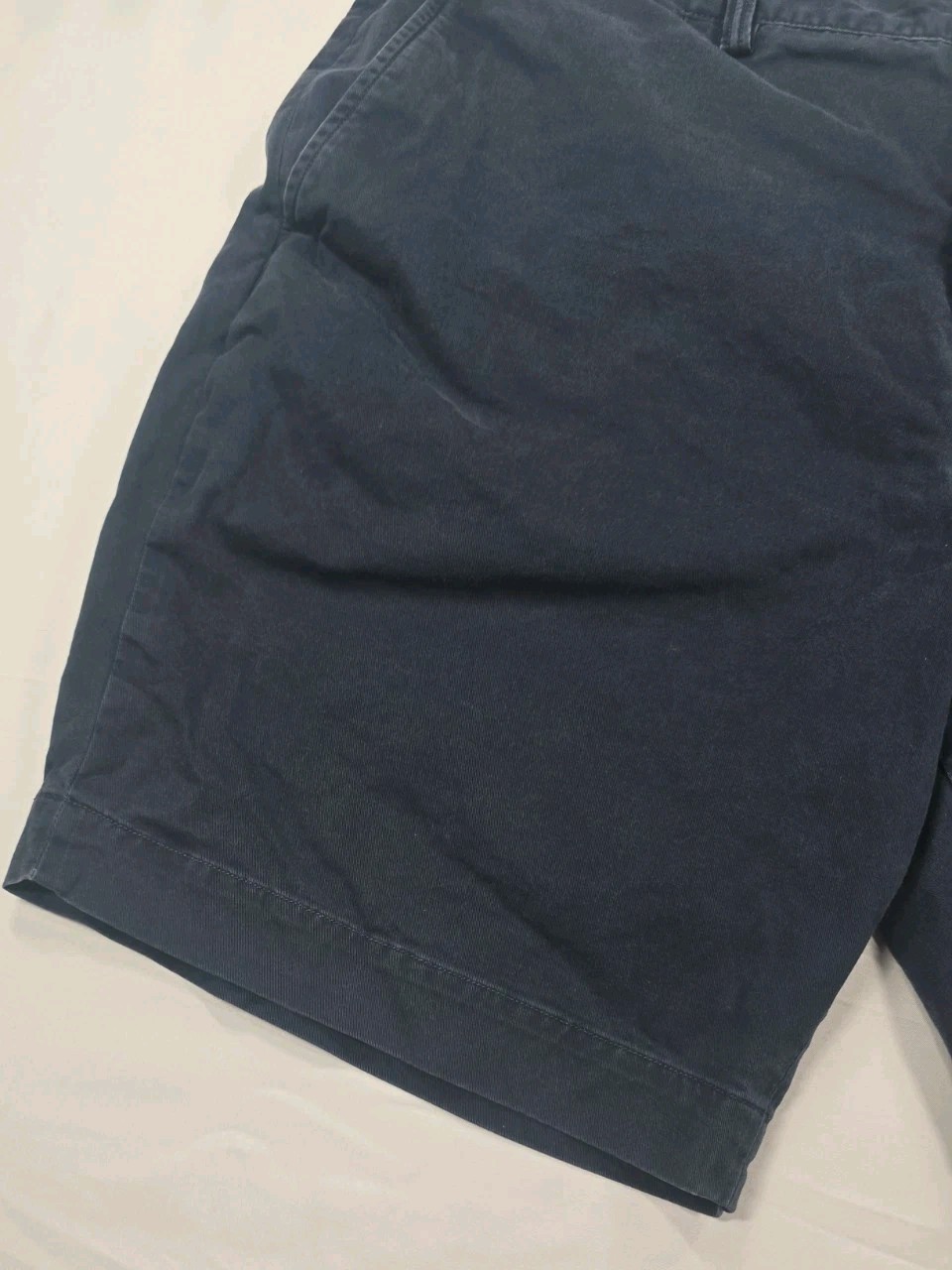 POLO RALPH LAUREN Stretch Classic Fit Left Hand Twill Navy Shorts Faded Size 40