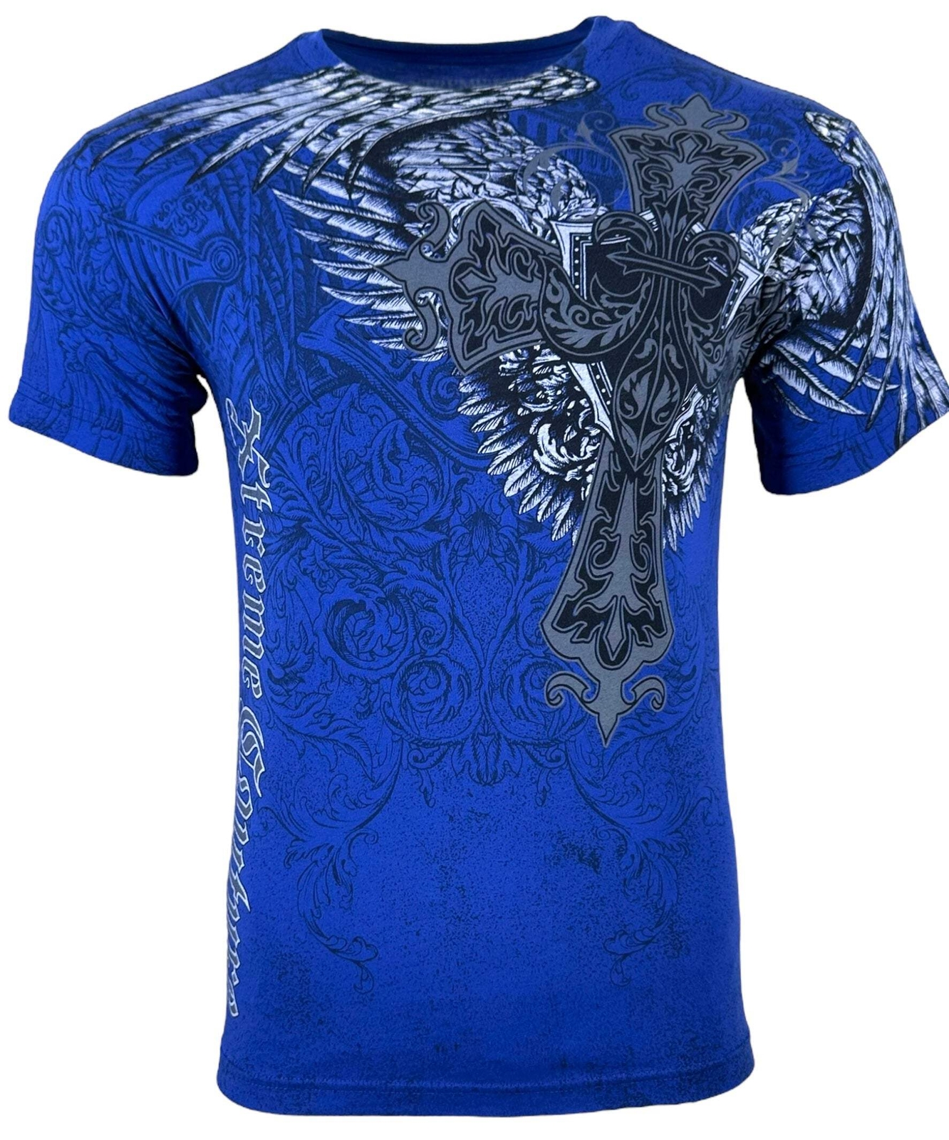 Xtreme Couture By Affliction Men’s T-shirt Long View Biker Tattoo S-5XL